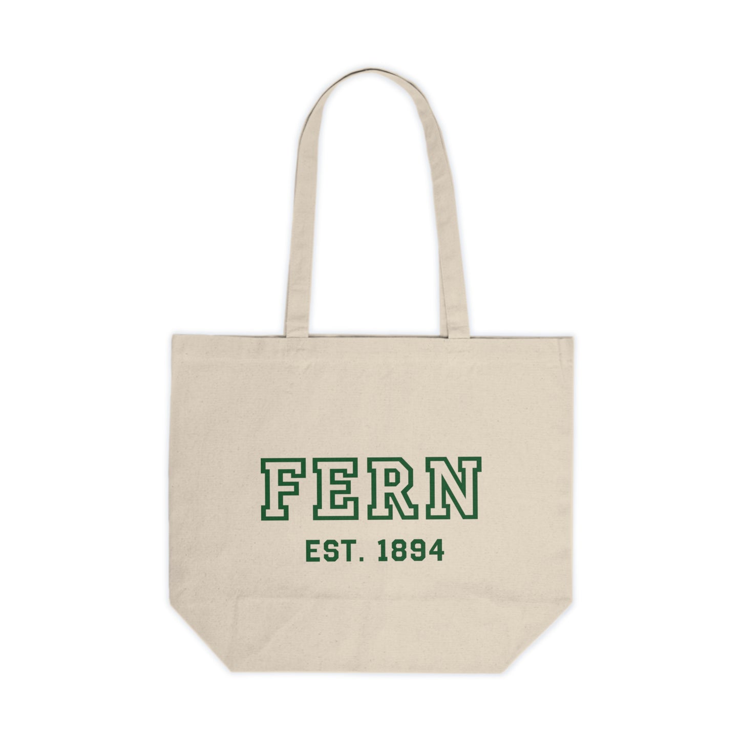 Fern Canvas Tote